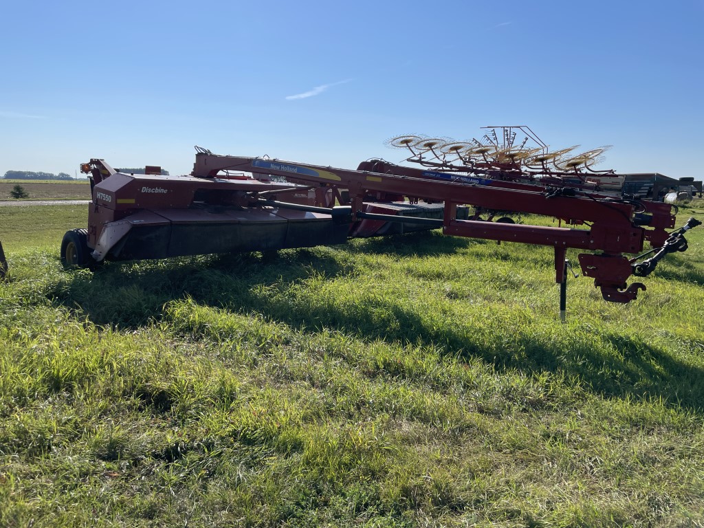 2012 New Holland H7550 Mower Conditioner/Disc