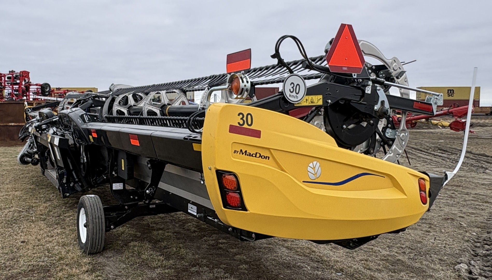 2023 MacDon FD240 Header Draper Flex