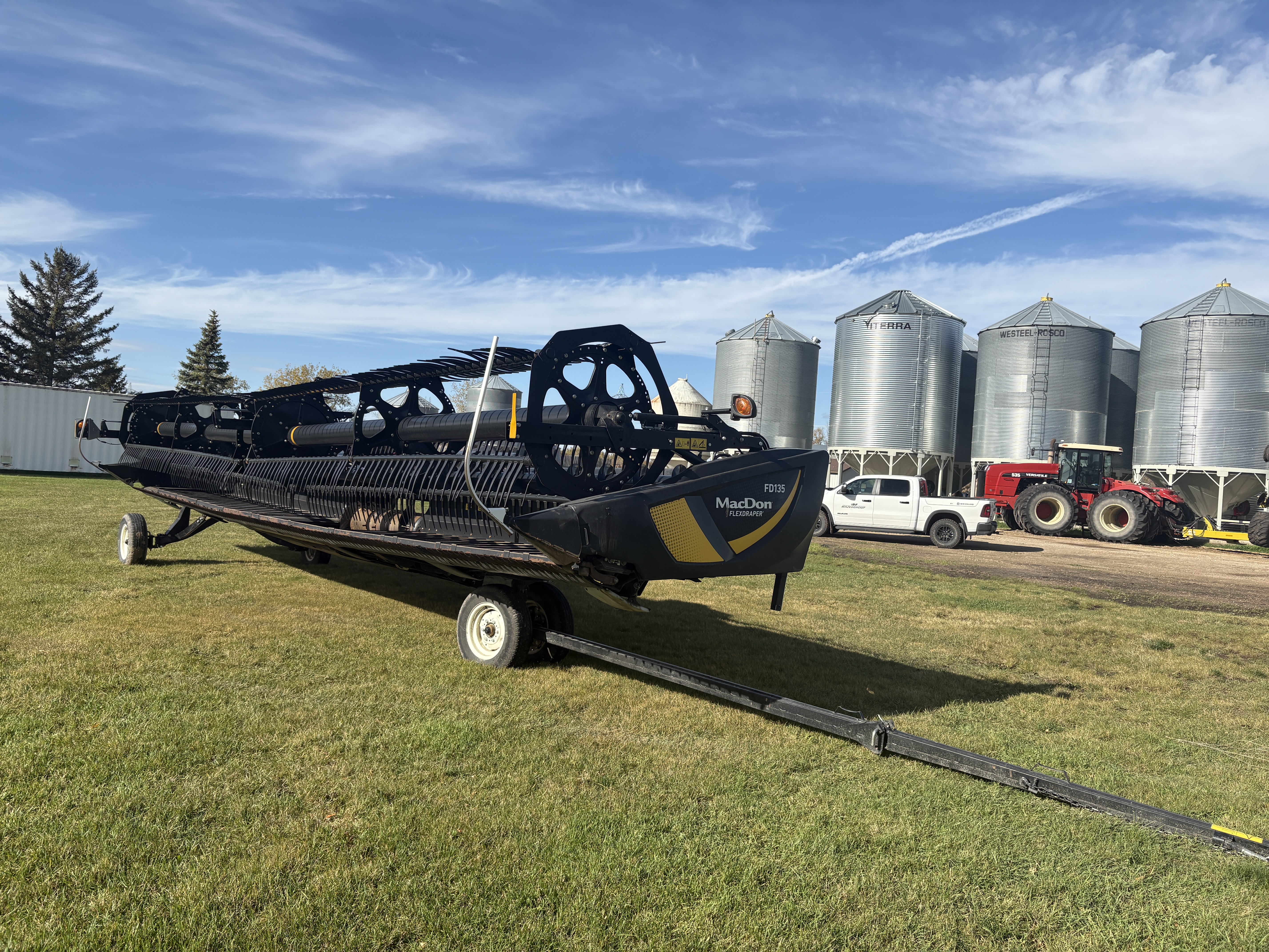 2021 MacDon FD135 Header Draper Flex