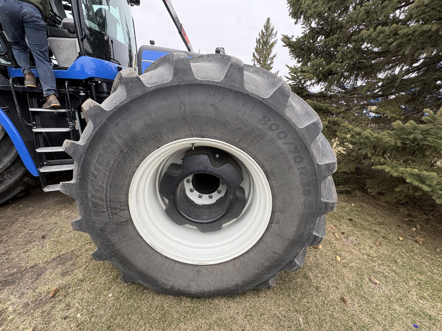 2024 New Holland T9.580 PLMI Tractor 4WD