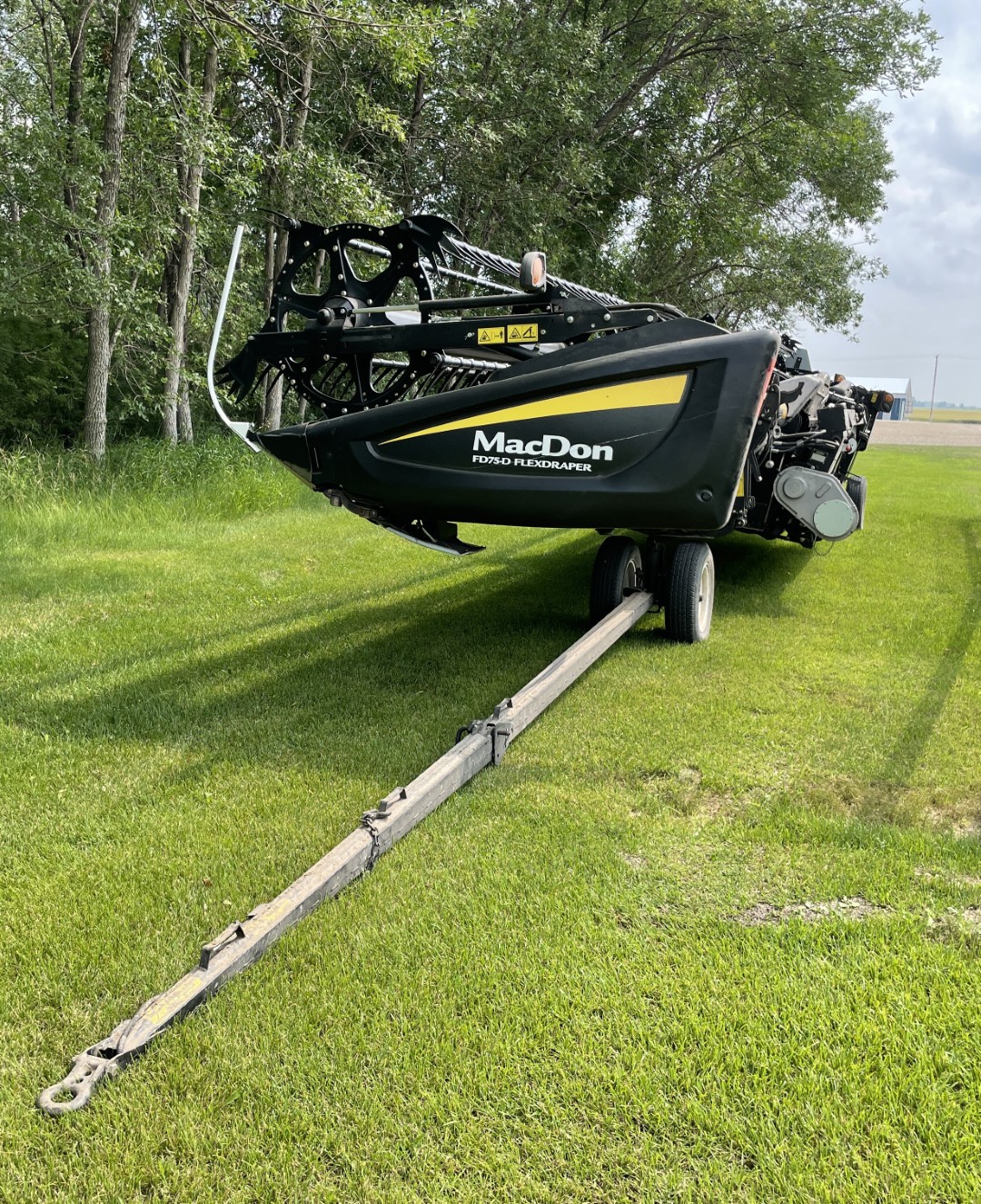 2017 MacDon FD75-40 Header Draper Flex