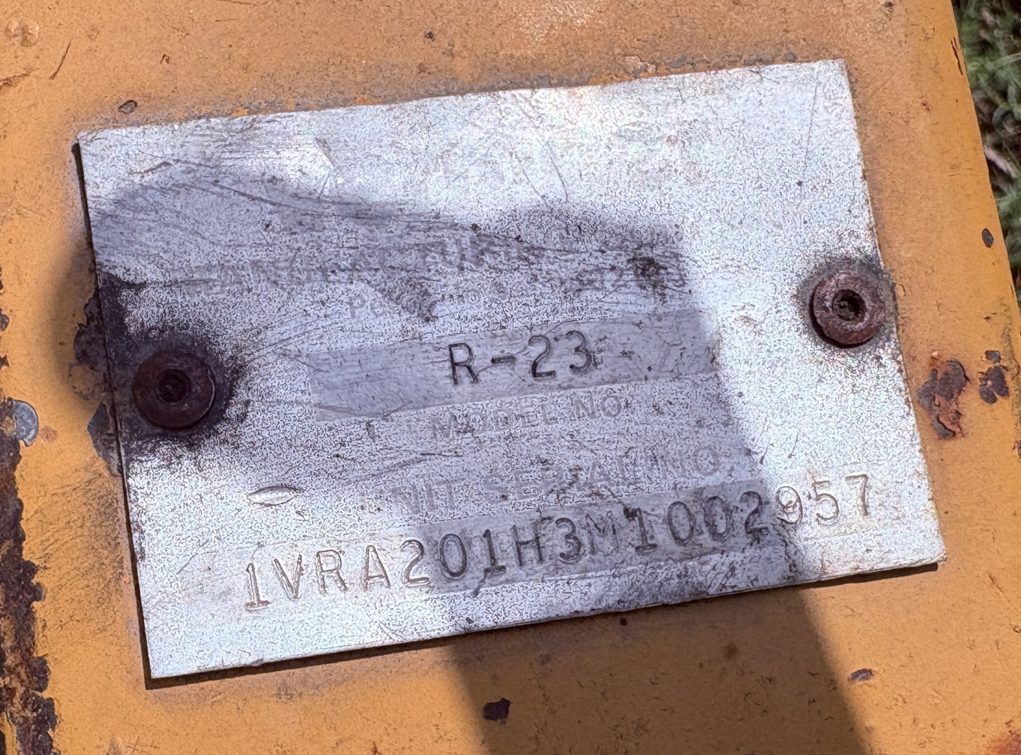 Vermeer R23 Rake