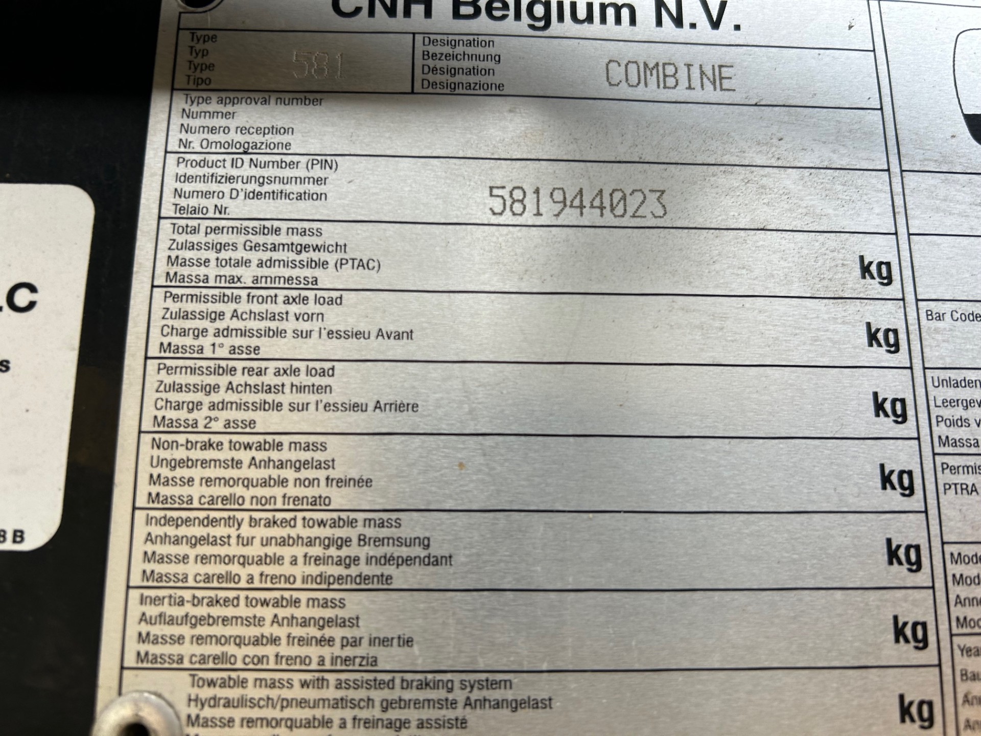 2014 New Holland CX8080 Combine