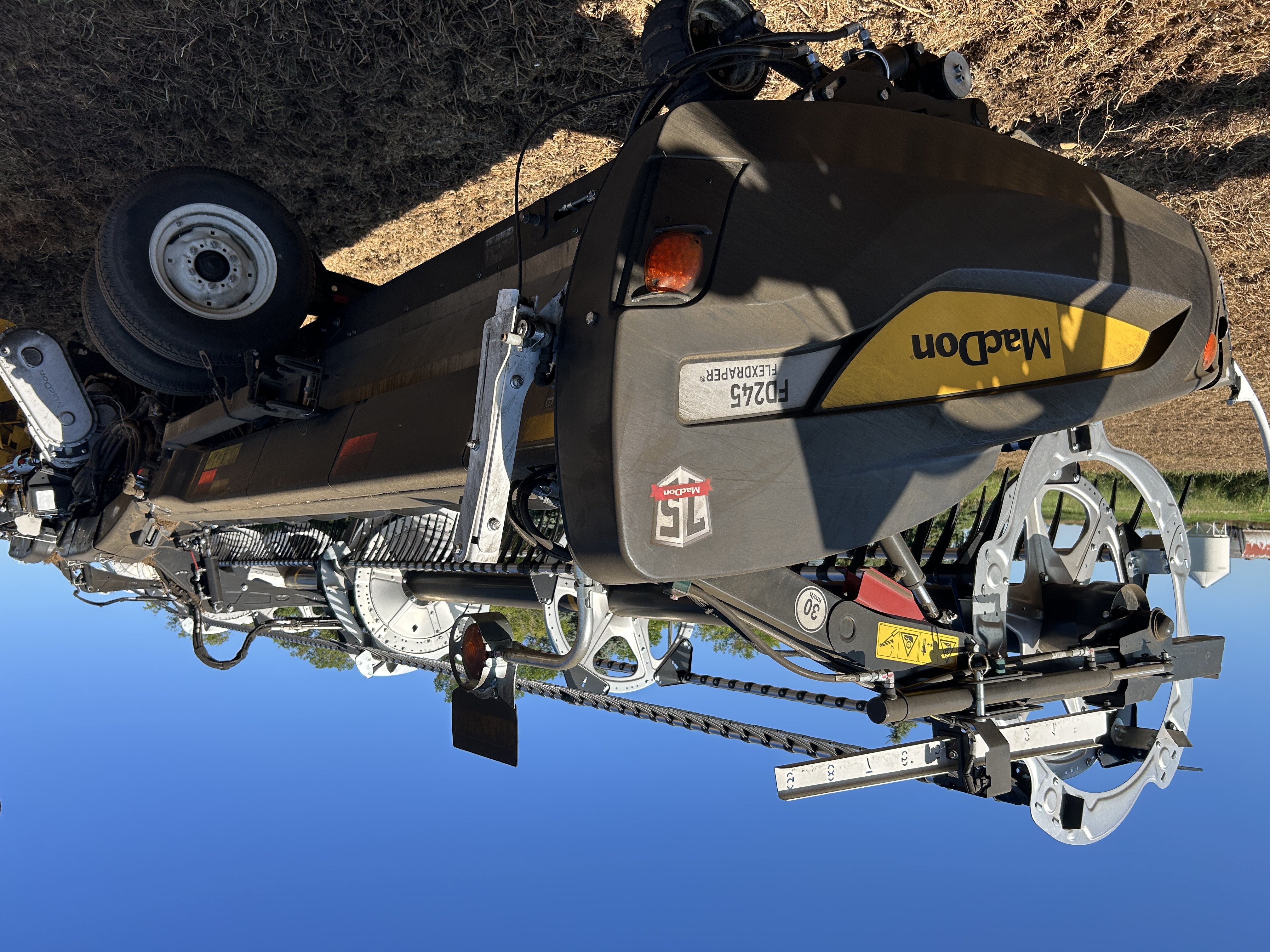 2024 MacDon FD245 Header Draper Flex