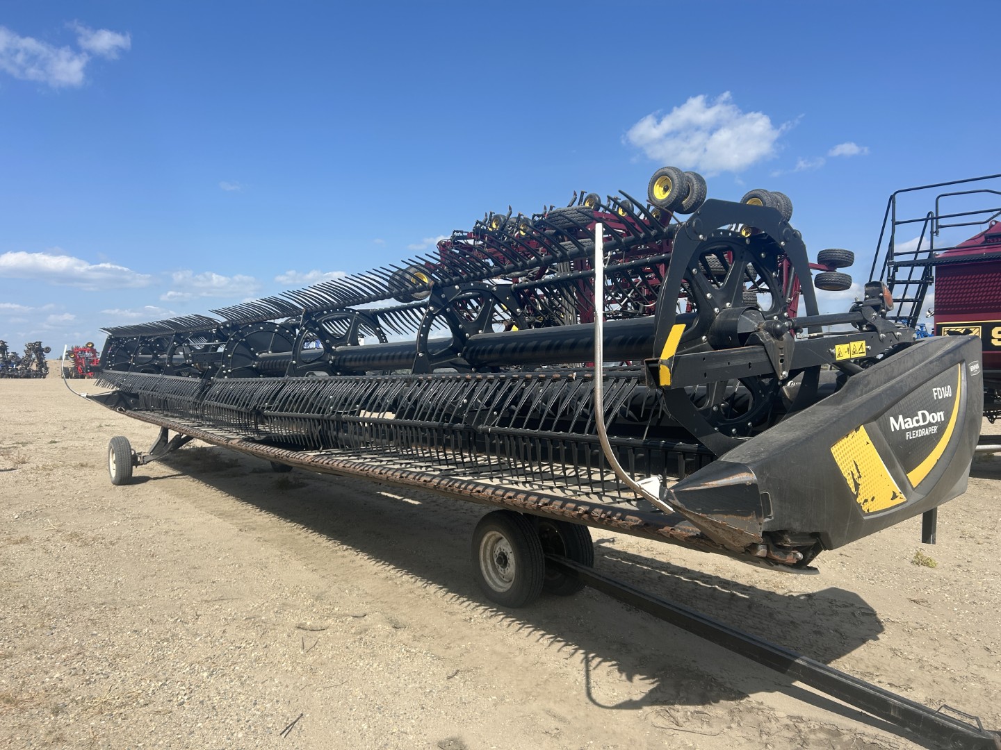 2021 MacDon FD140 Header Draper Flex