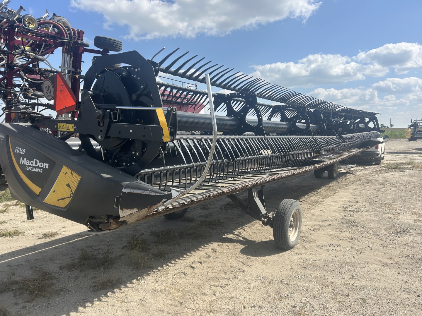 2021 MacDon FD140 Header Draper Flex