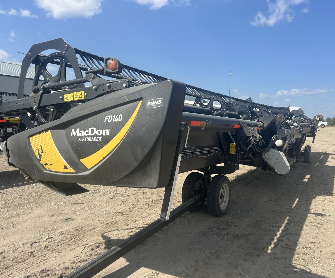 2021 MacDon FD140 Header Draper Flex