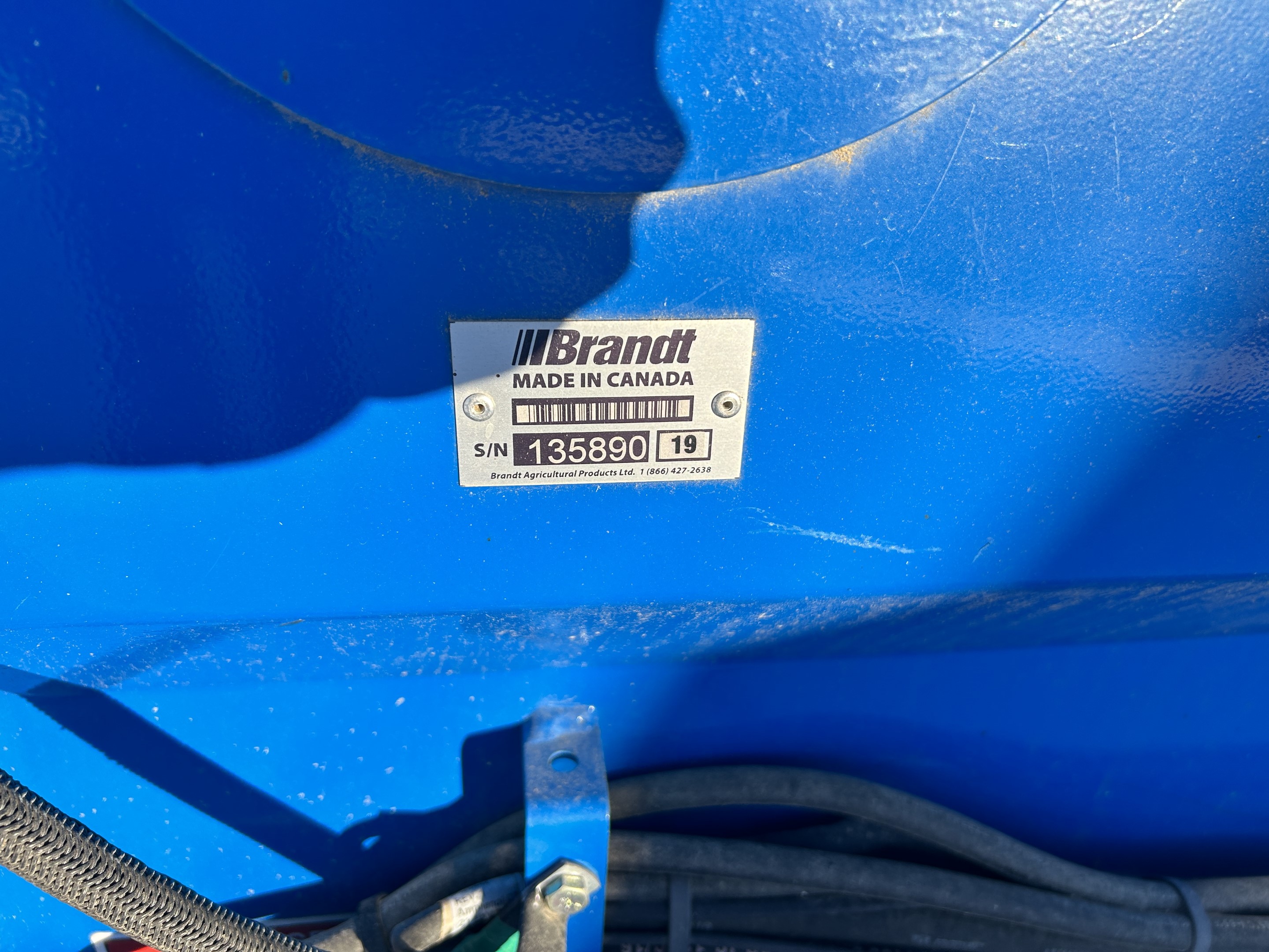 2019 Brandt 1390HP+ Grain Auger