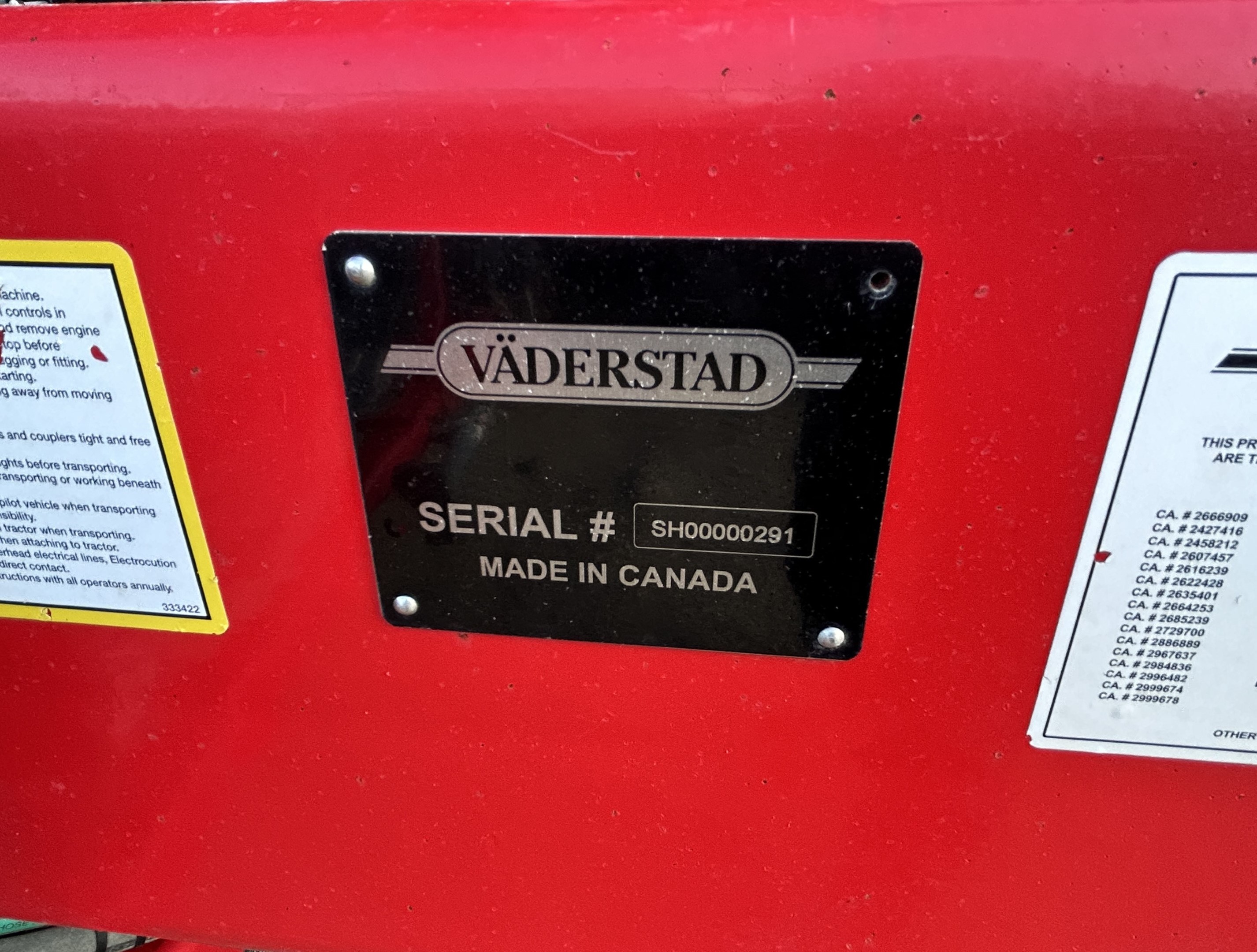 2023 Vaderstad SH8010-1000 Air Drill