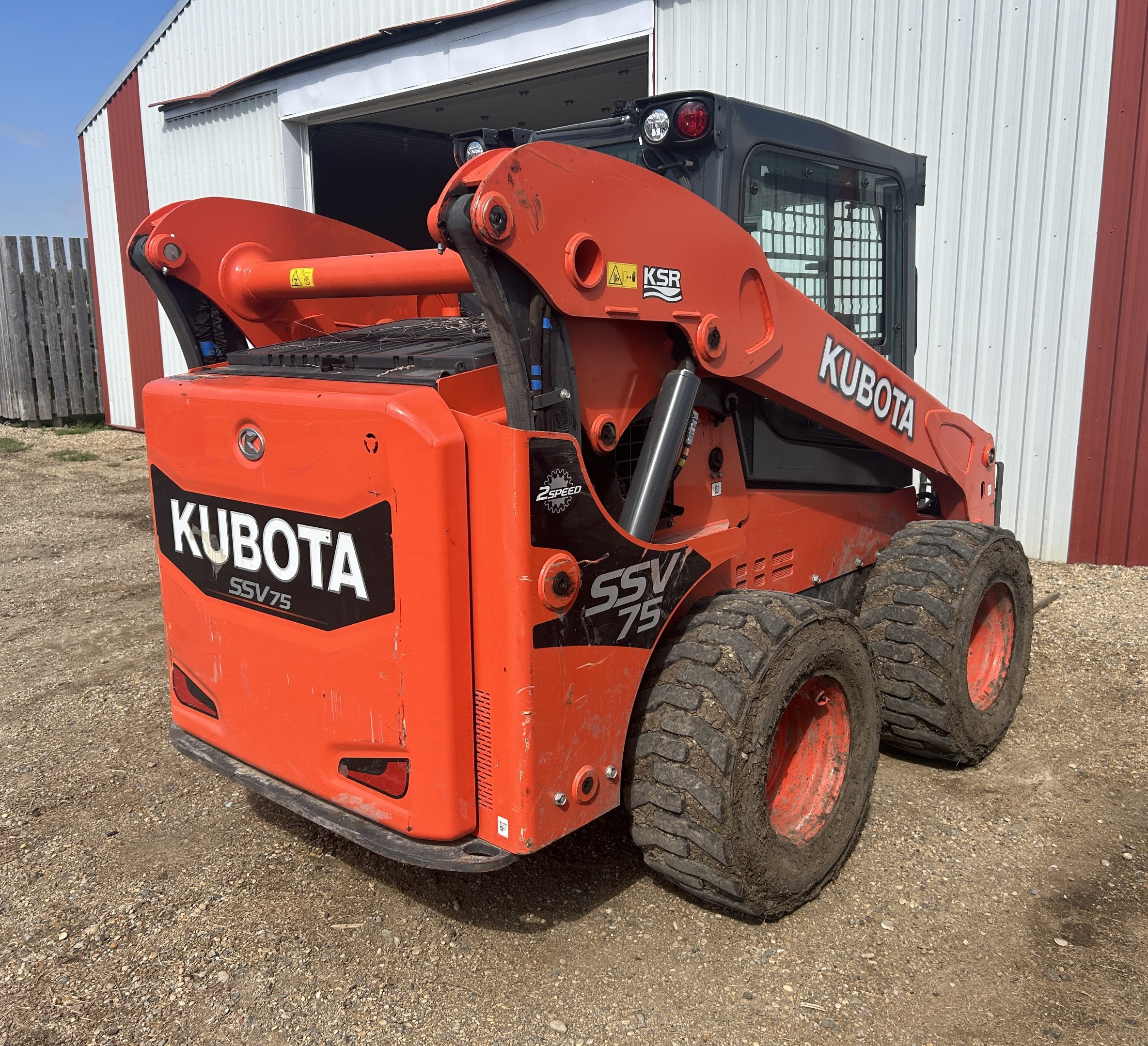 2020 Kubota SSV75 Skid Steer Loader