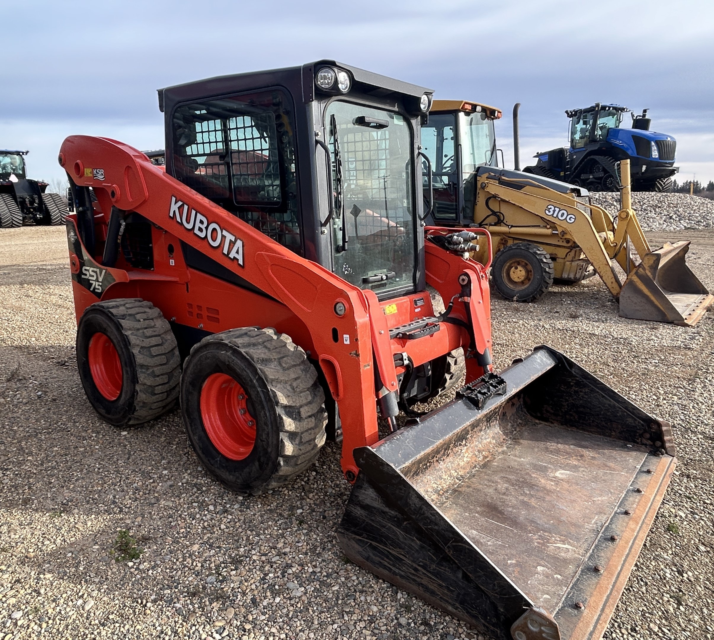 2020 Kubota SSV75 Skid Steer Loader