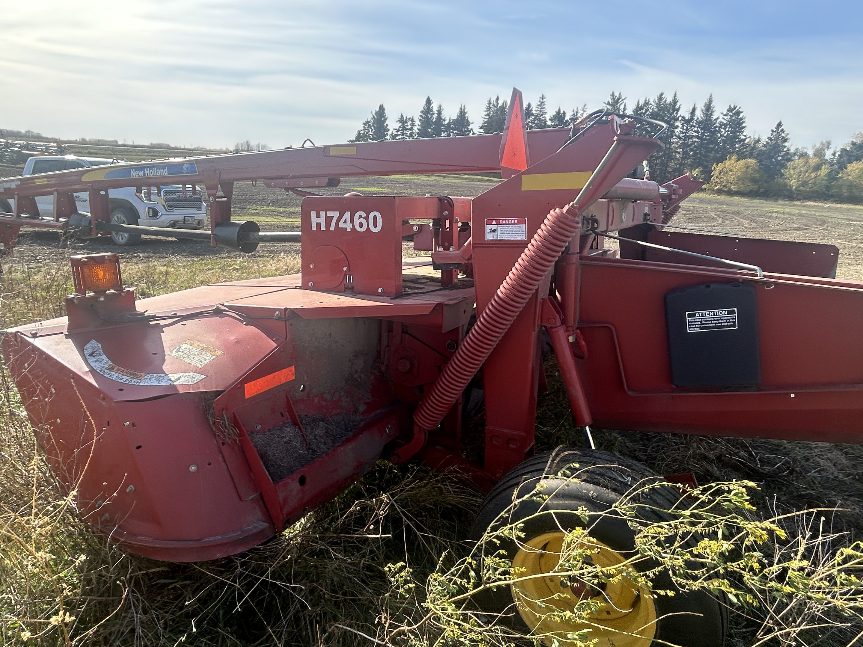 2013 New Holland H7460 Mower Conditioner/Disc