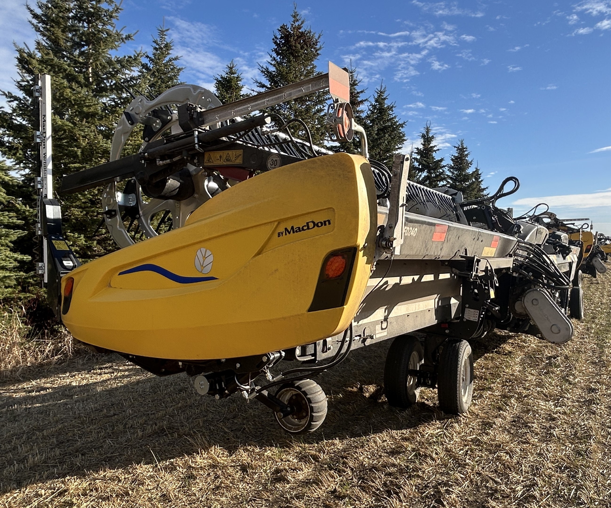 2024 MacDon FD240 Header Draper Flex