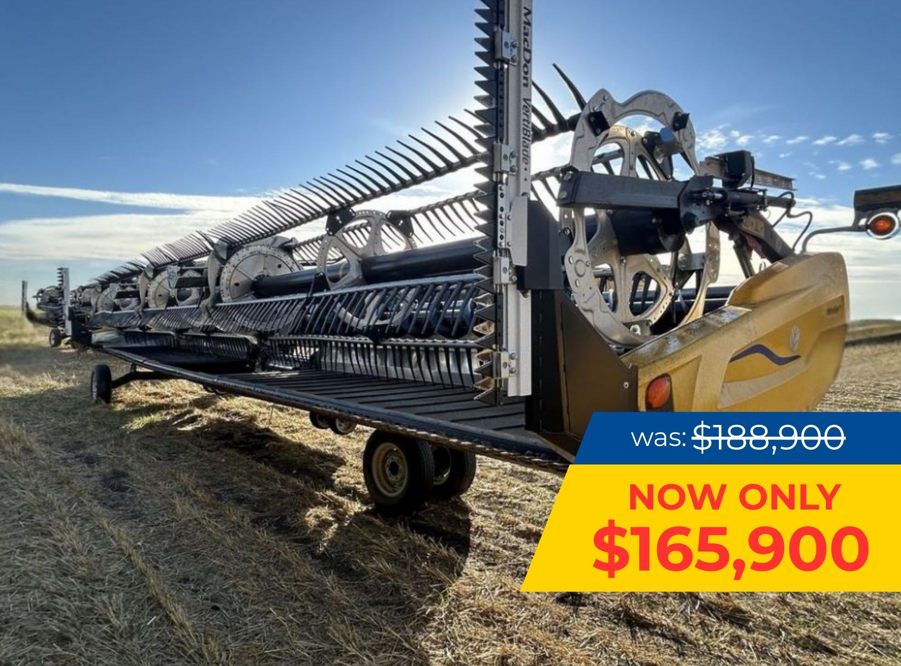 2024 MacDon FD240 Header Draper Flex