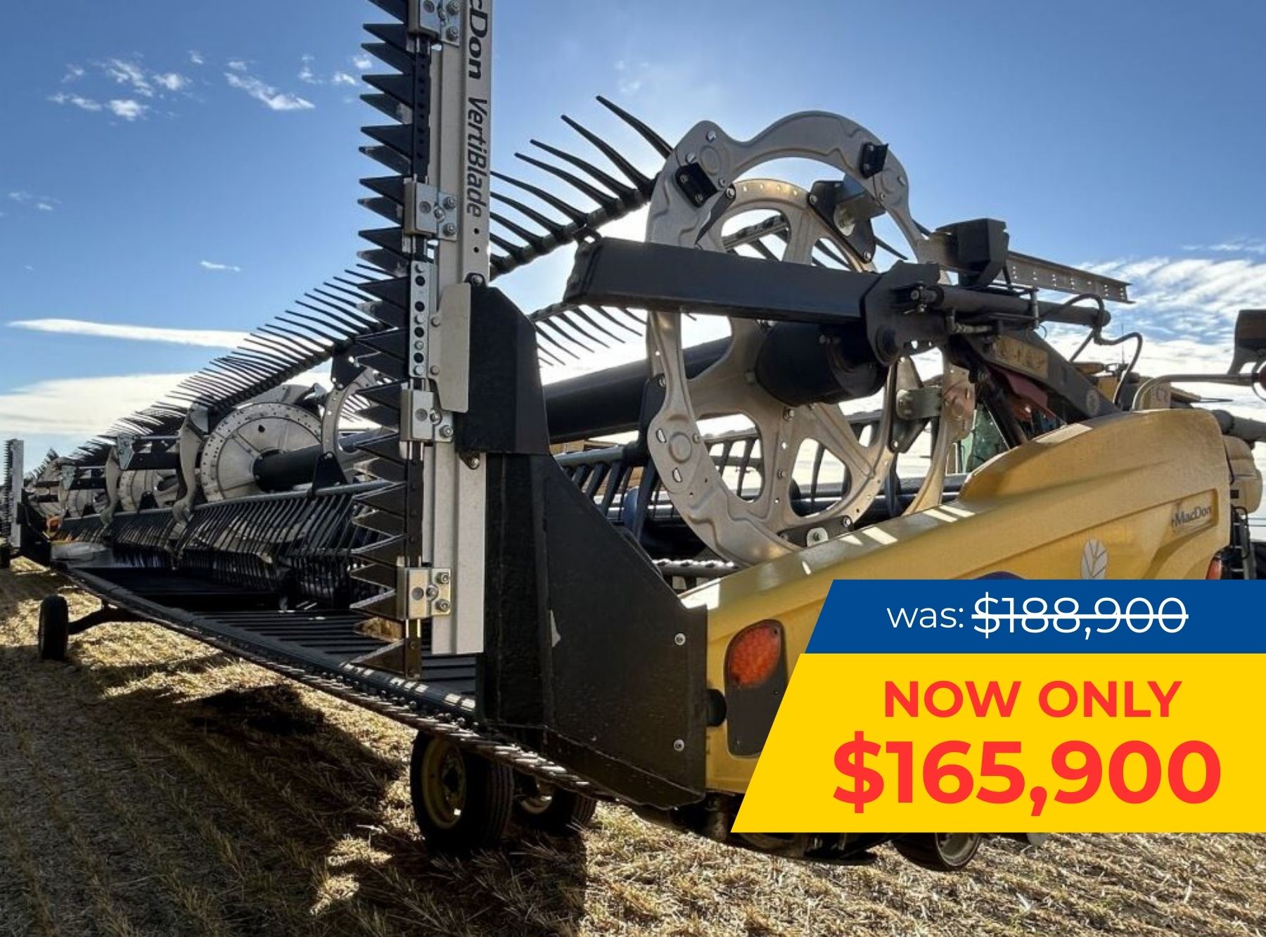 2024 MacDon FD240 Header Draper Flex