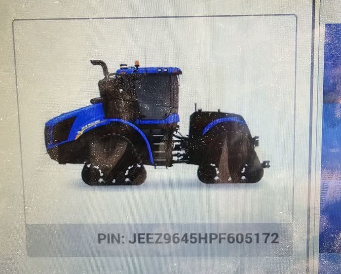 2023 New Holland T9.645 Tractor Rubber Track