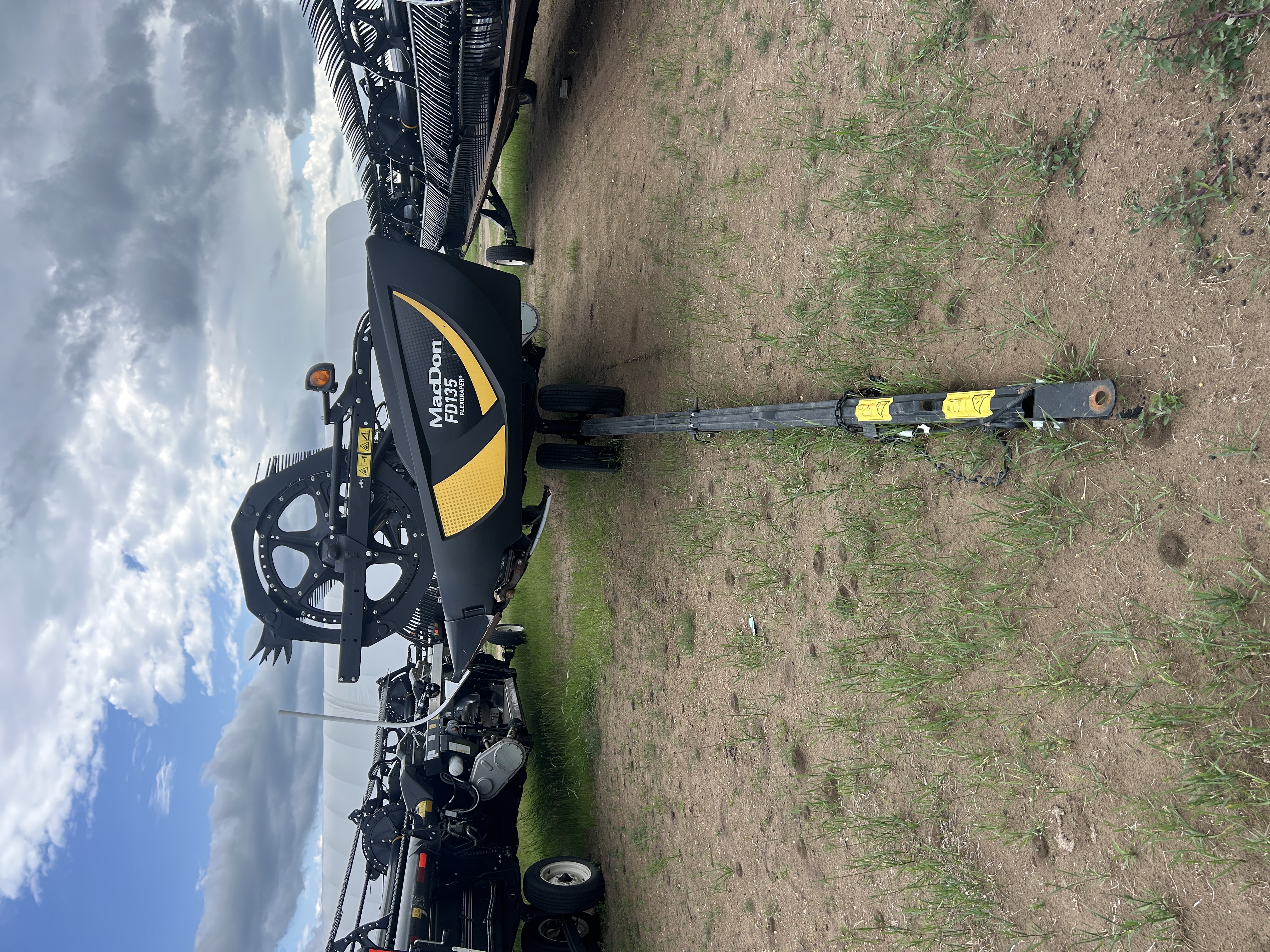 2018 MacDon FD135 Header Draper Flex