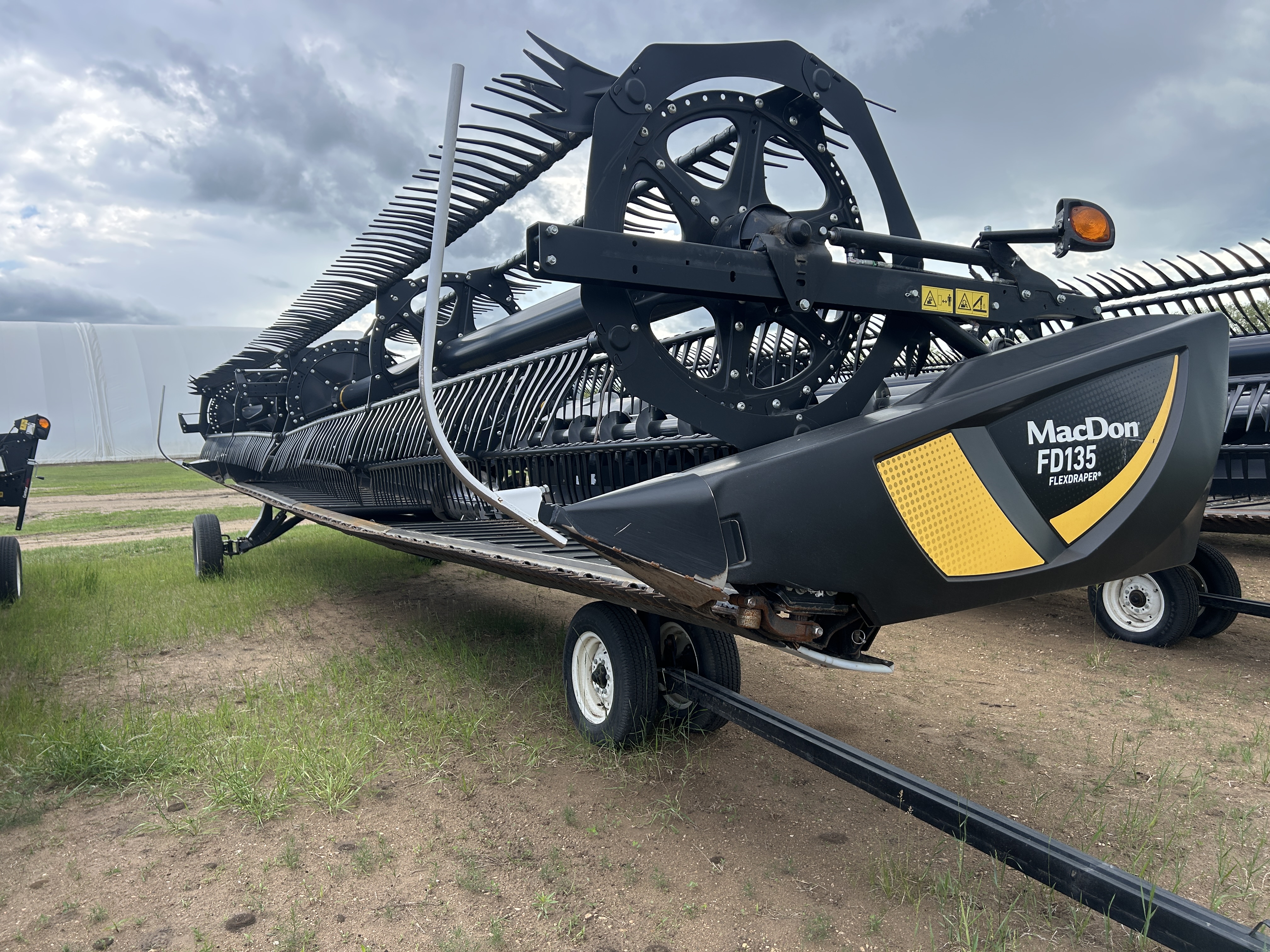 2018 MacDon FD135 Header Draper Flex