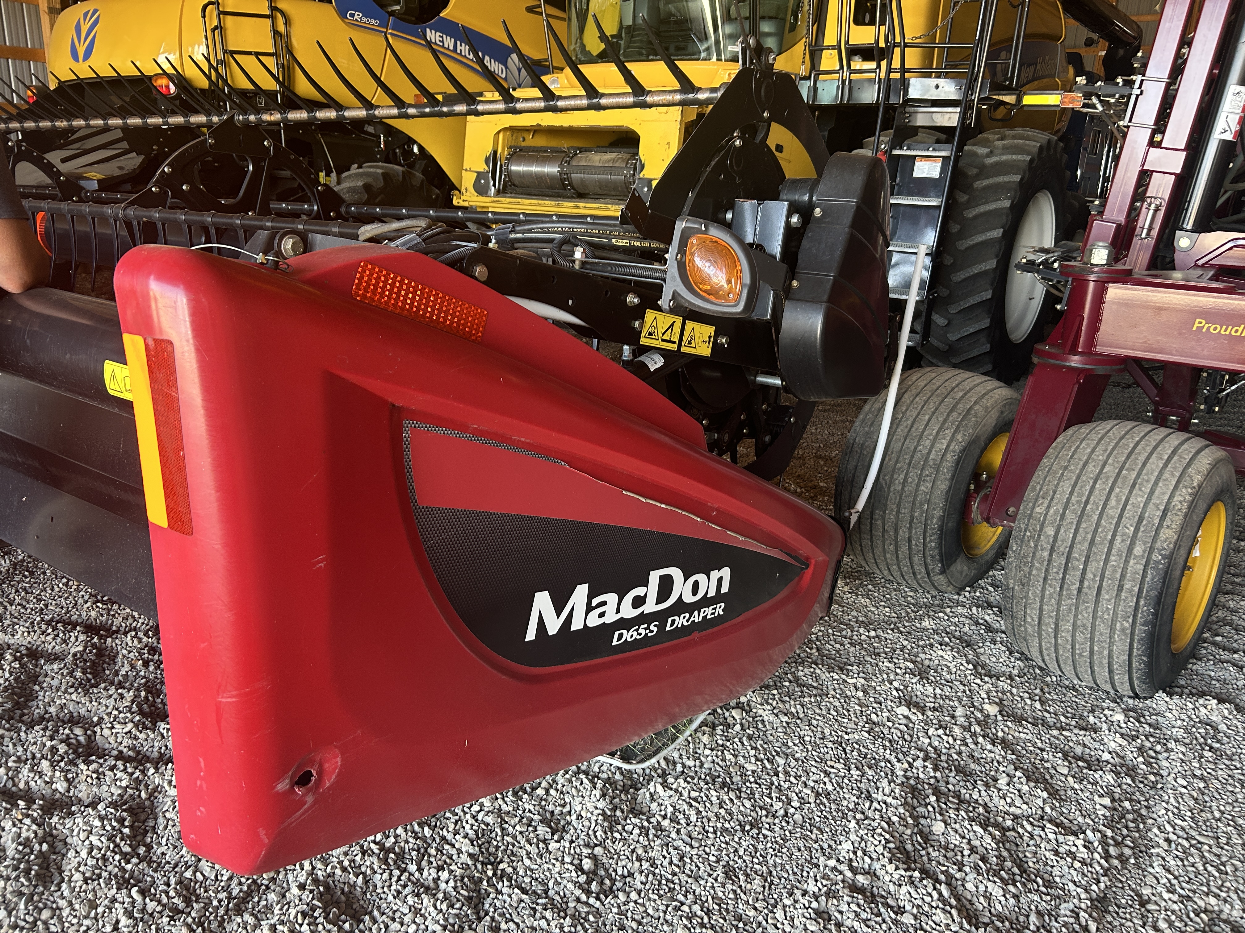 2013 MacDon M155 Windrower