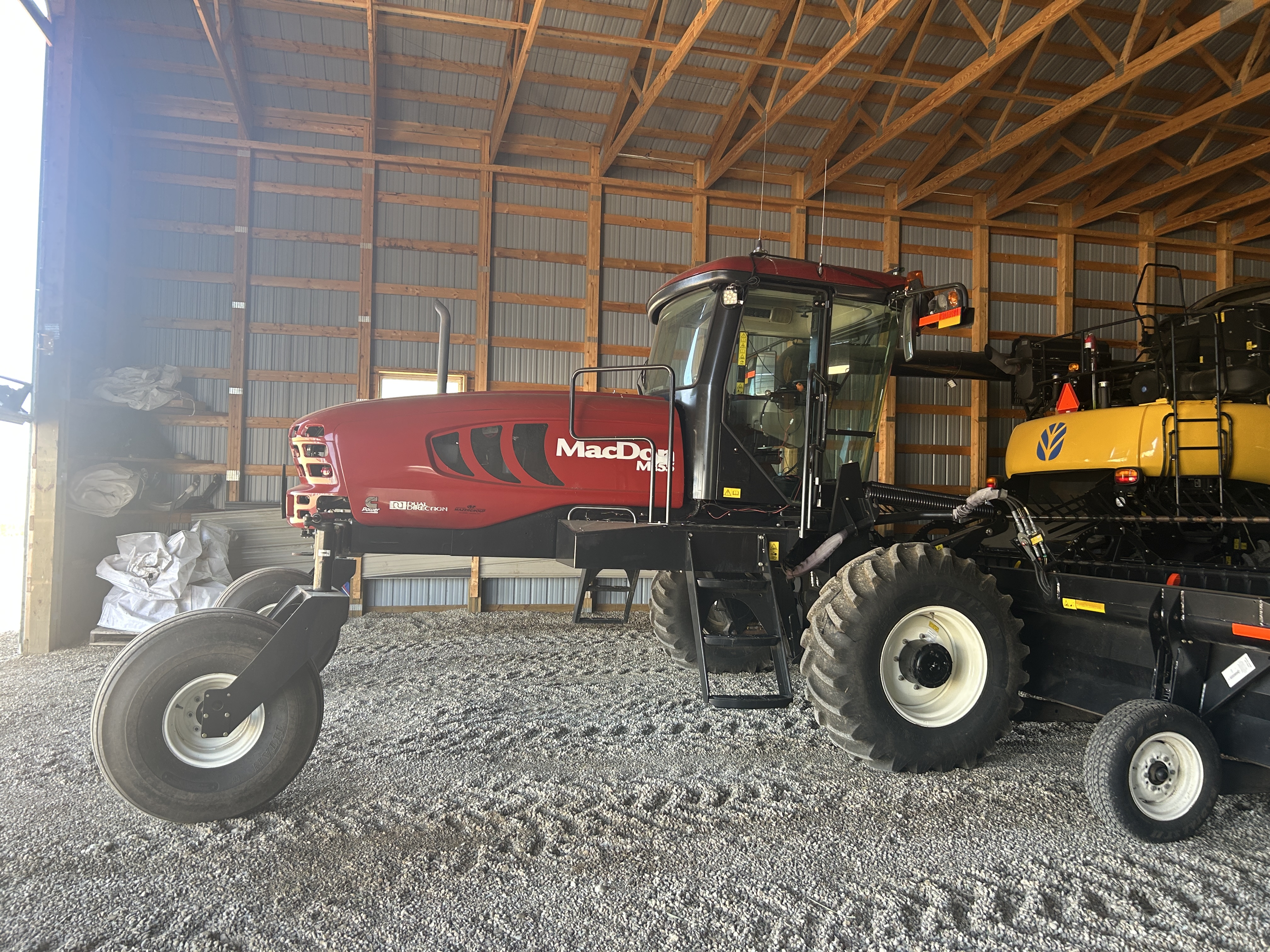 2013 MacDon M155 Windrower