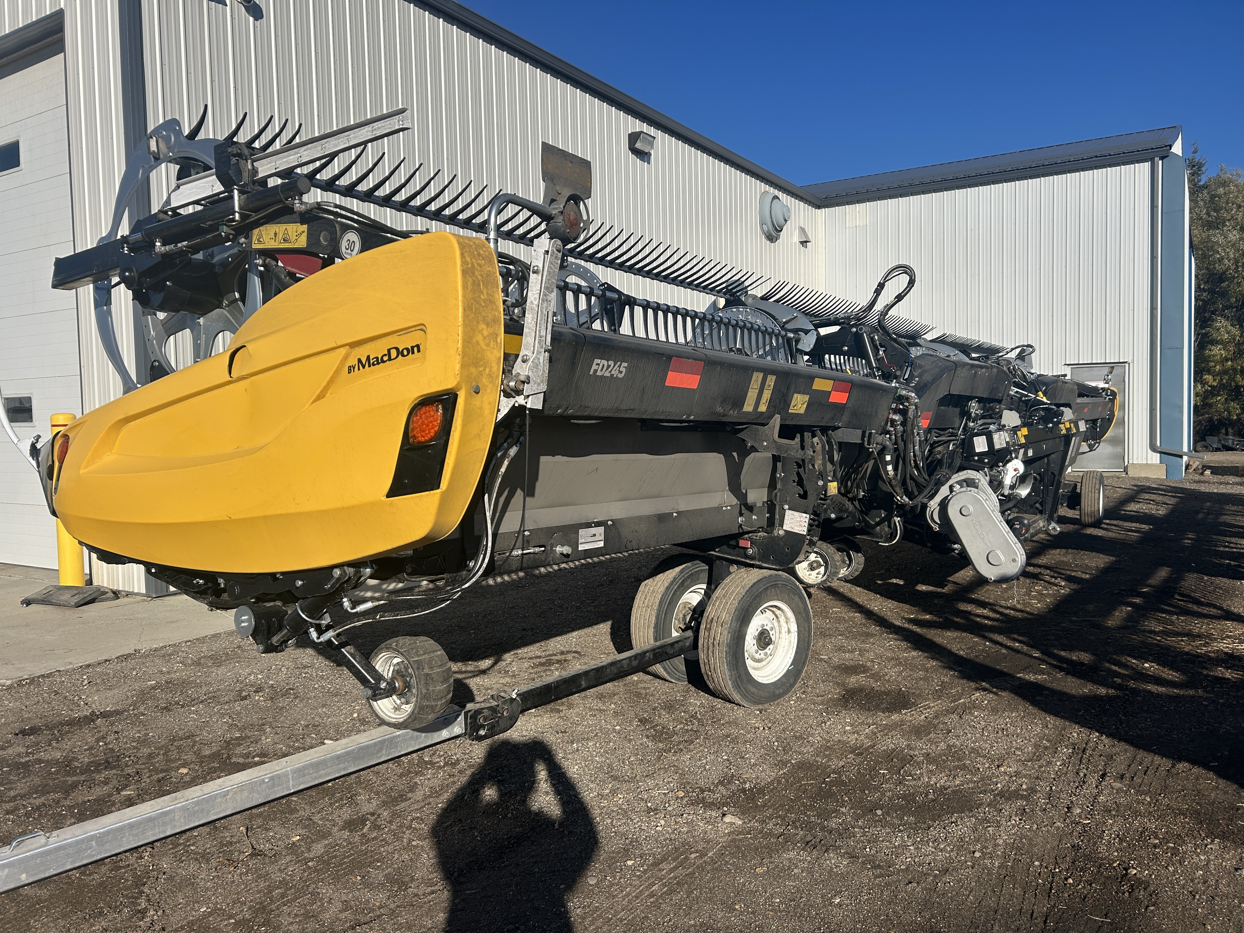 2025 MacDon FD245 Header Draper Flex