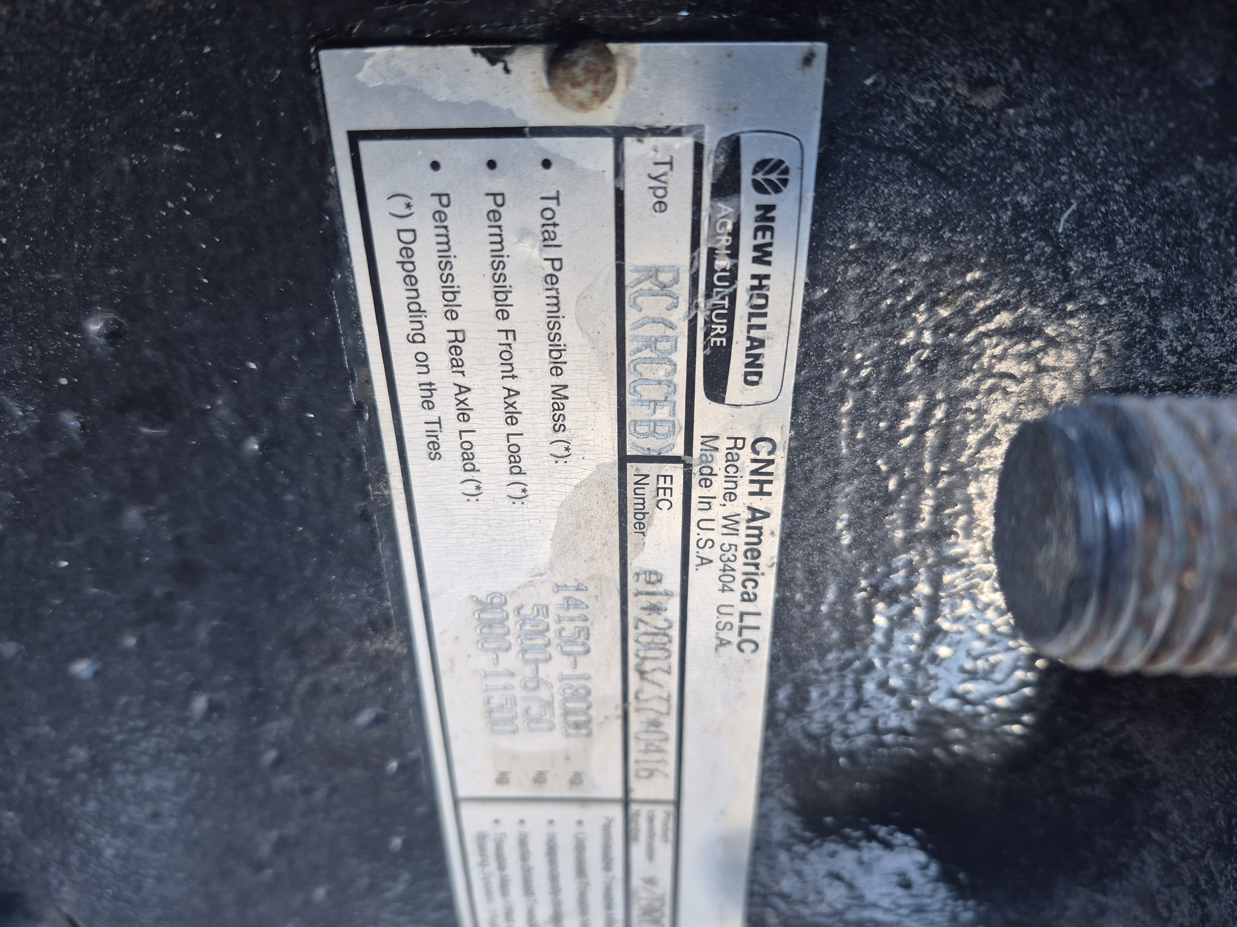 2011 New Holland T8.330 Tractor