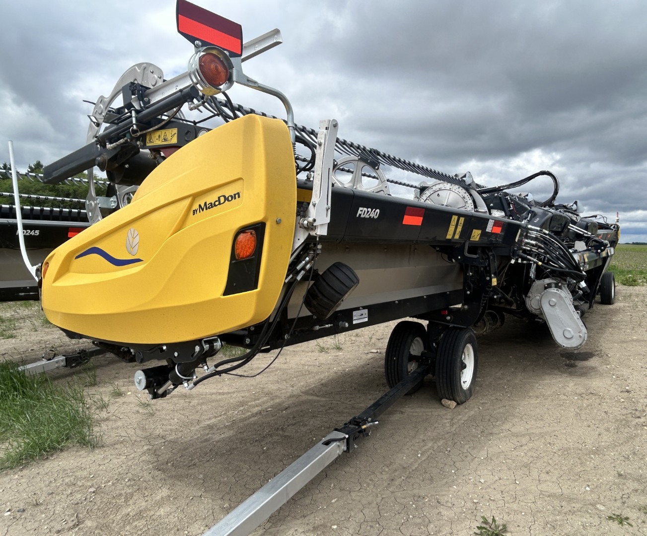 2025 MacDon FD240 Header Draper Flex