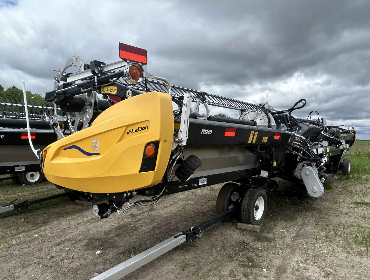 2025 MacDon FD240 Header Draper Flex
