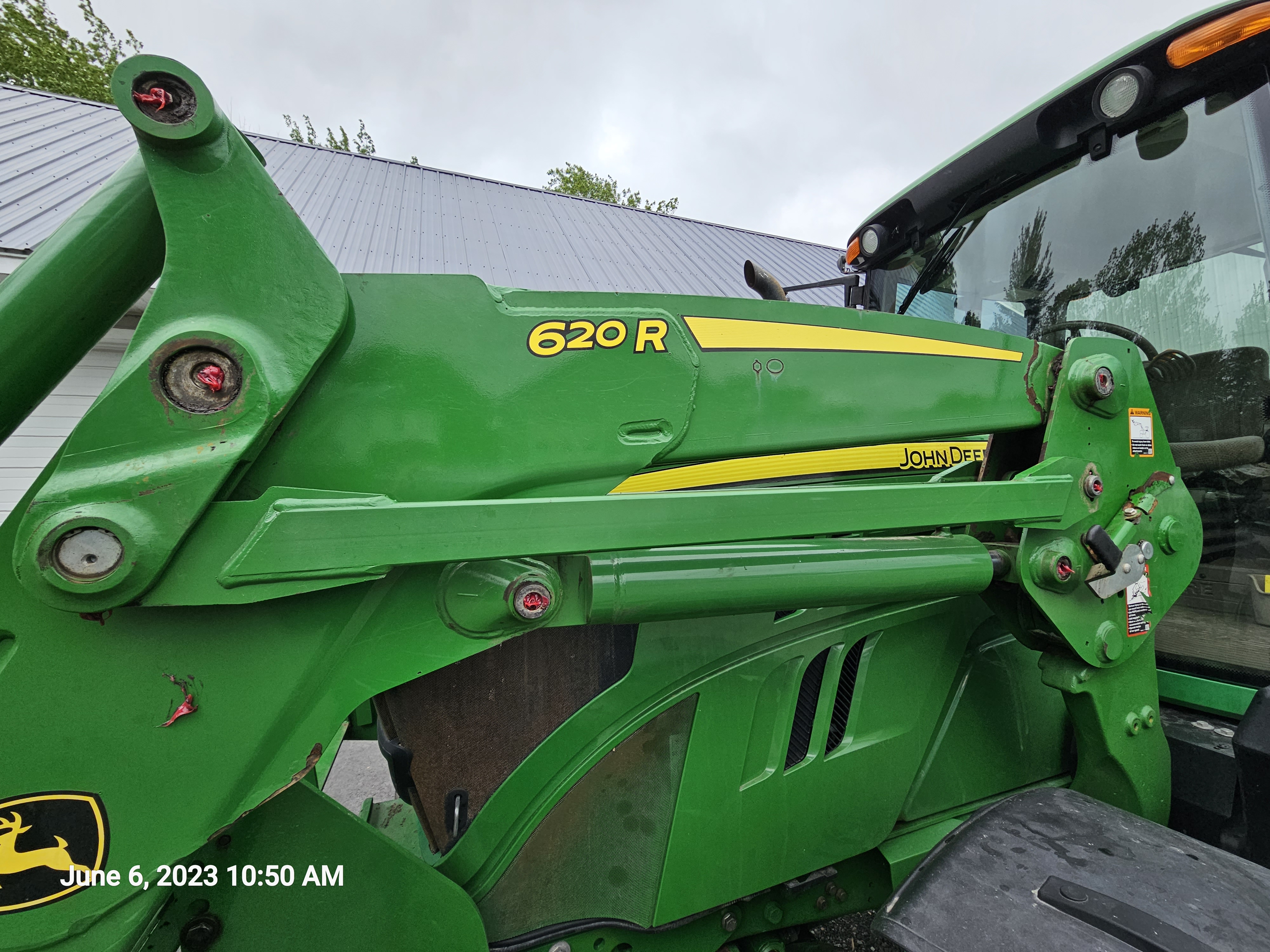 2017 John Deere 6110M Cab Tractor