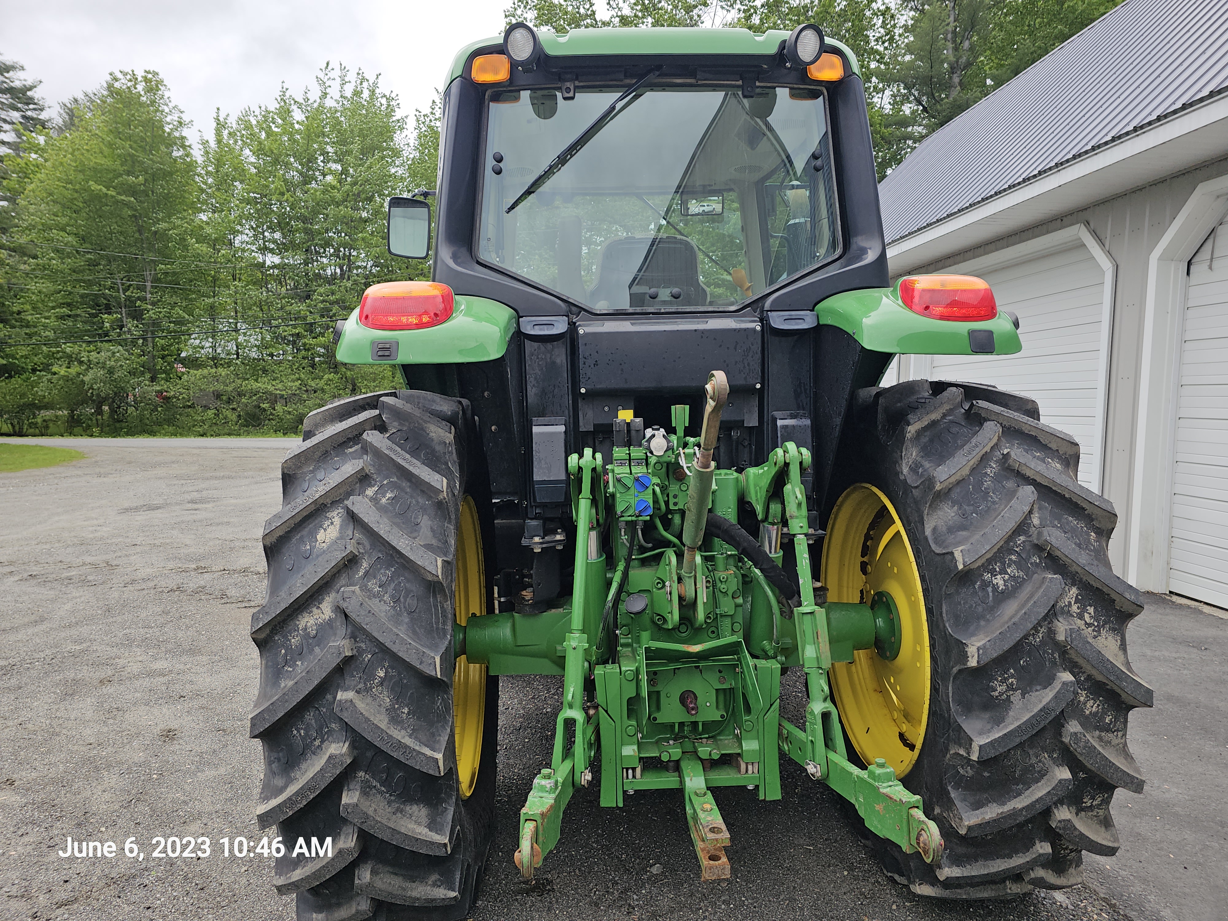 2017 John Deere 6110M Cab Tractor