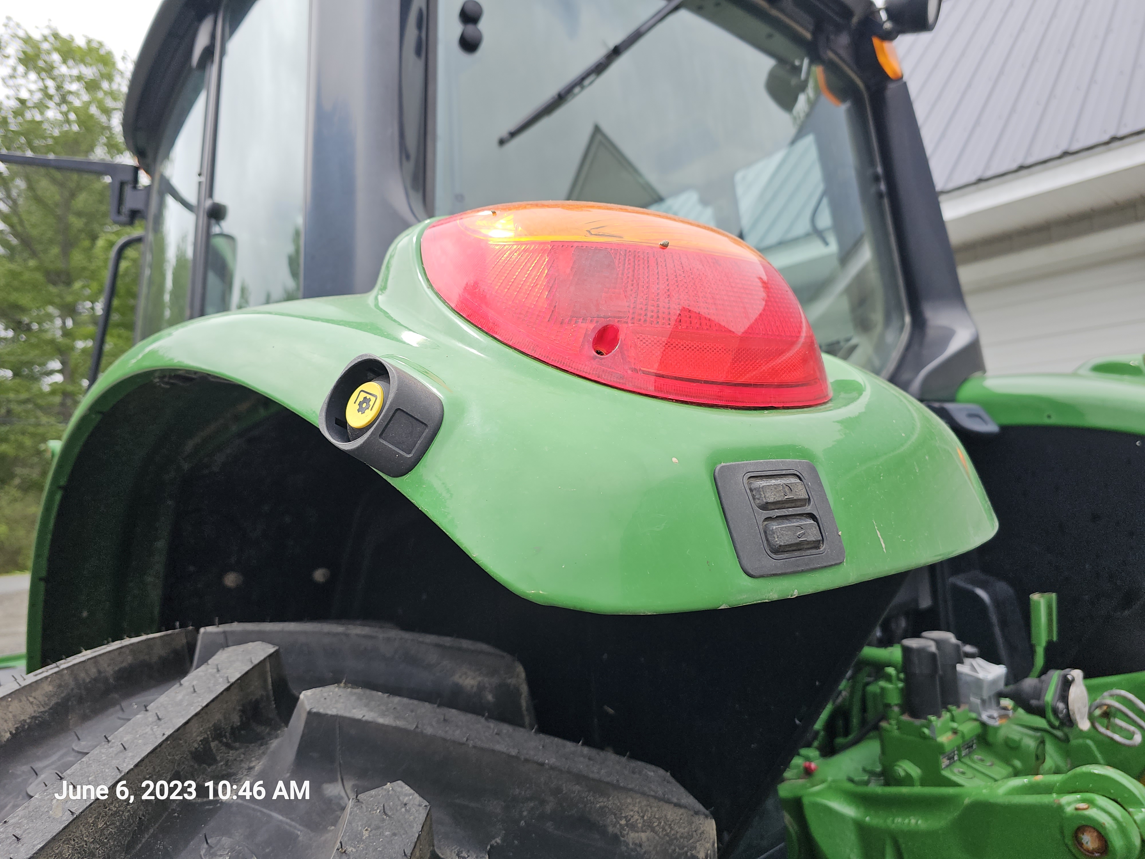 2017 John Deere 6110M Cab Tractor