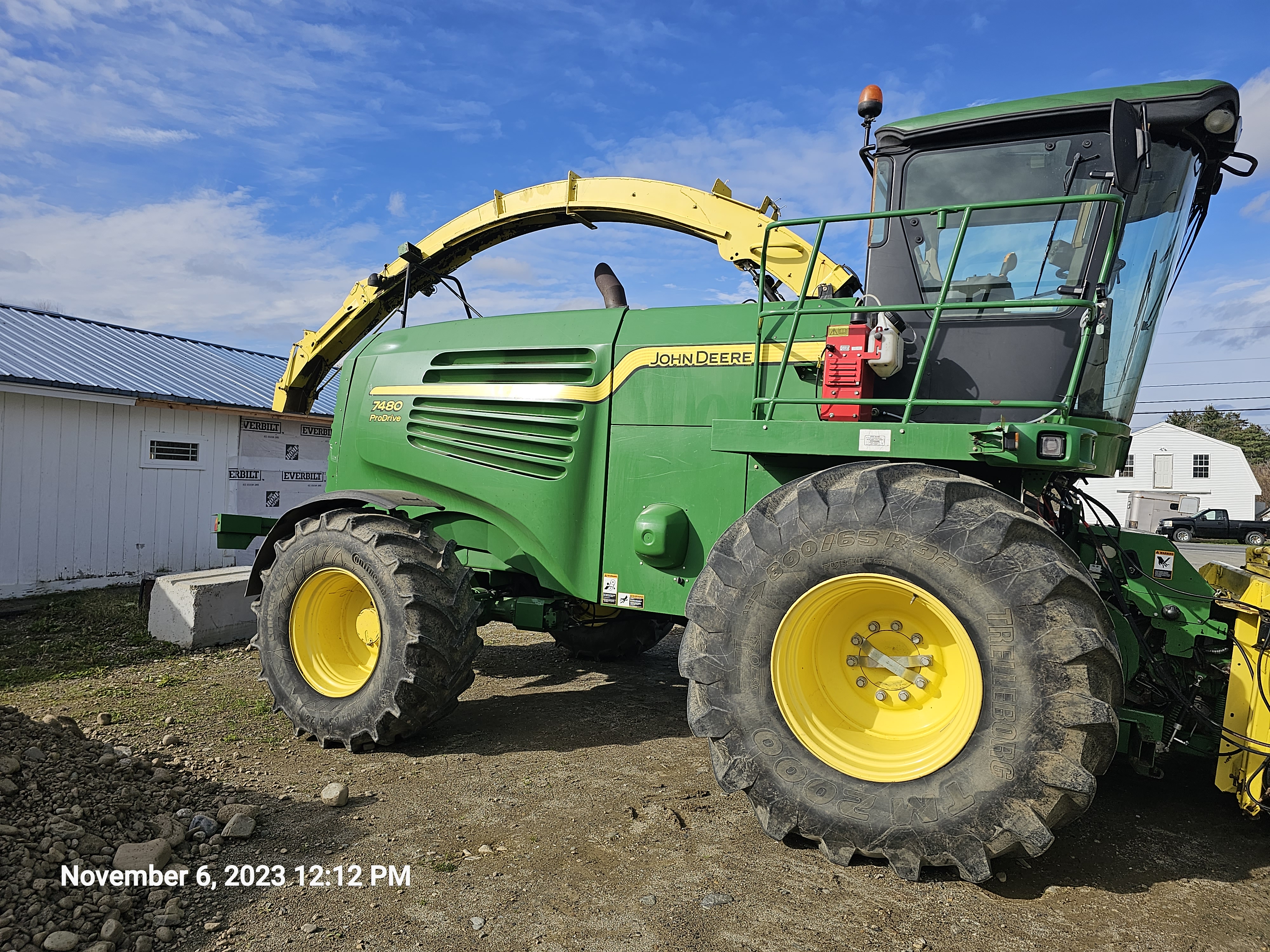 2013 John Deere 7480 Forage Harvester