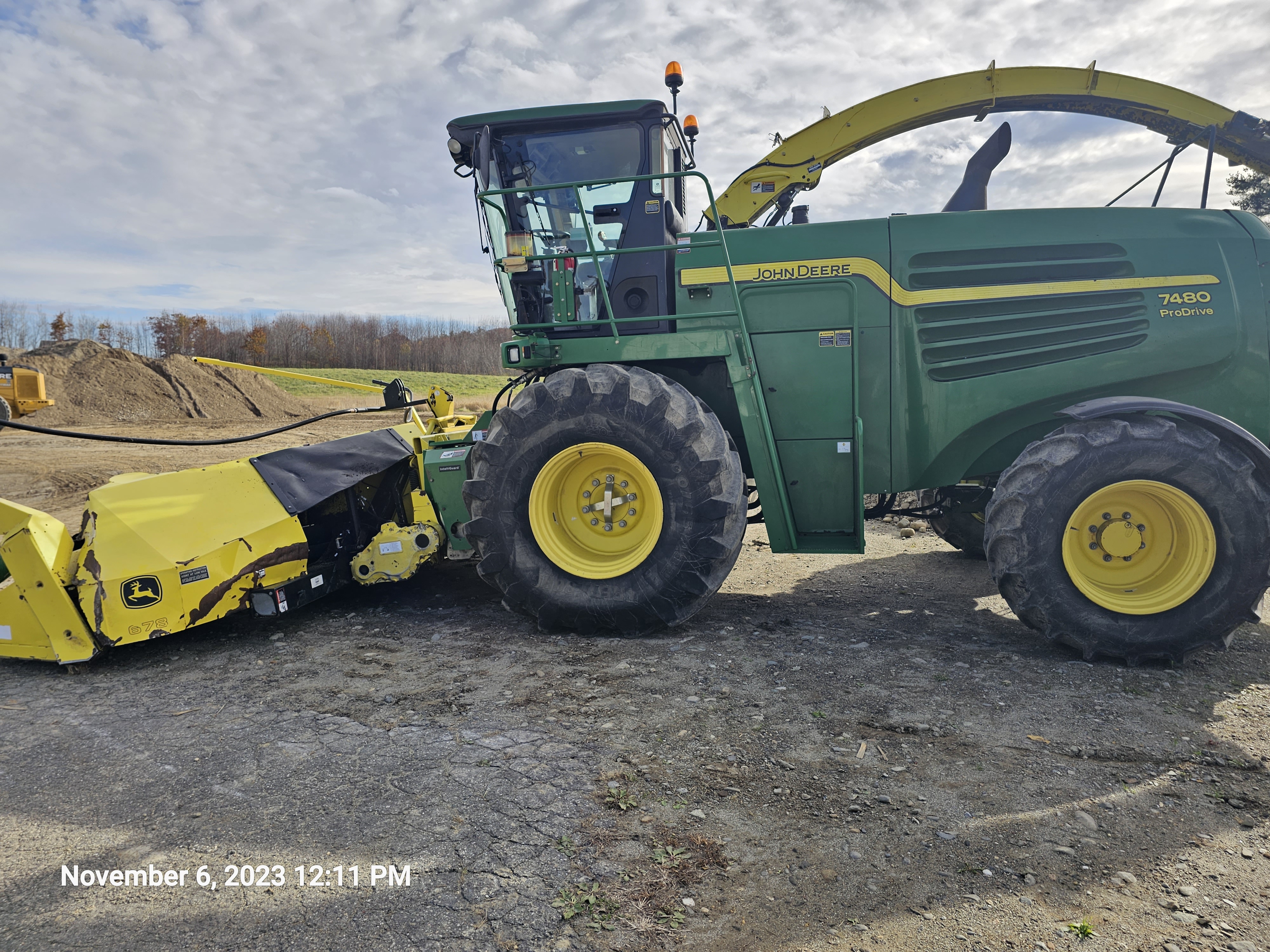 2013 John Deere 7480 Forage Harvester