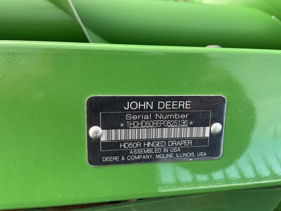 2023 John Deere HD50R Header Combine