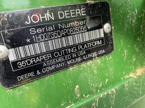 2023 John Deere 735D Header Combine