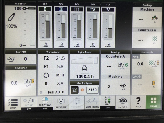 2022 John Deere 8RT 370 Tractor Rubber Track