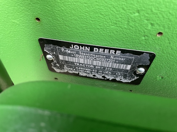 2022 John Deere 8RT 370 Tractor Rubber Track