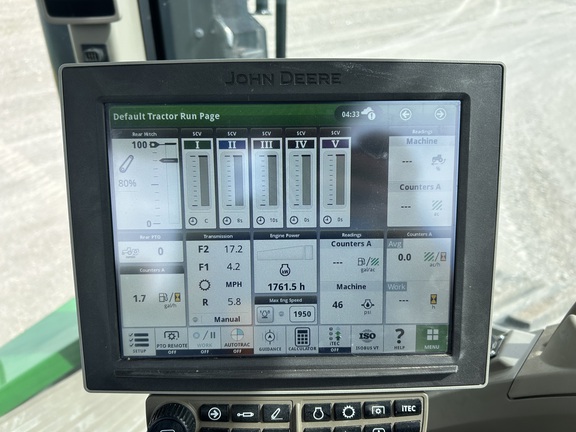 2022 John Deere 8RT 370 Tractor Rubber Track