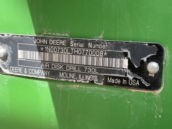 2017 John Deere 730 Air Seeder