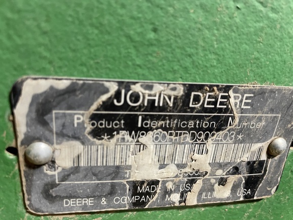 2013 John Deere 8360RT Tractor Rubber Track