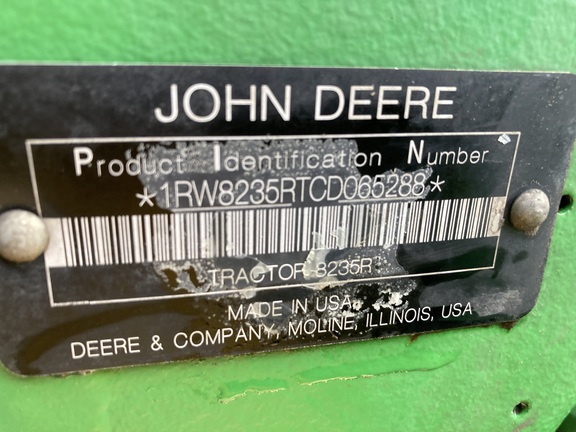 2012 John Deere 8235R Tractor