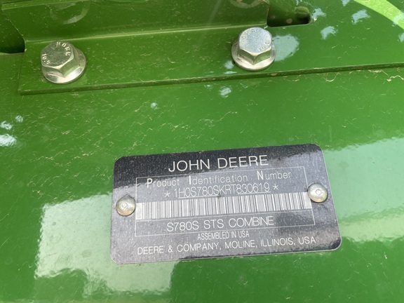 2024 John Deere S780 Combine