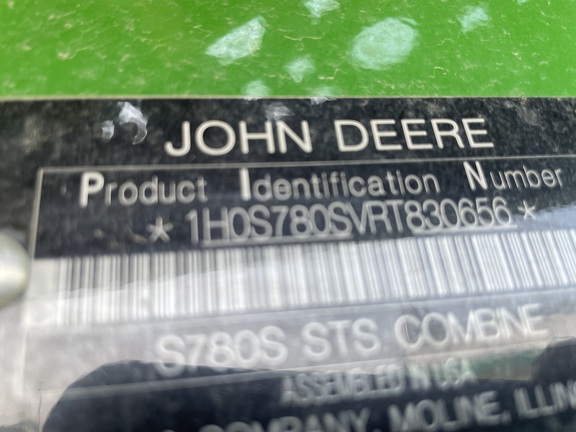 2024 John Deere S780 Combine