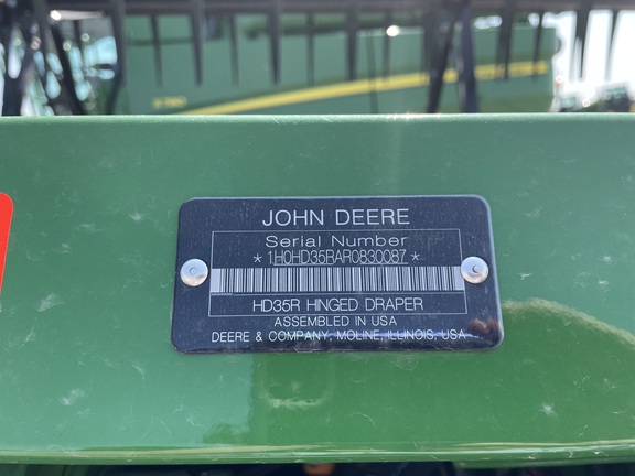 2024 John Deere HD35R Header Combine