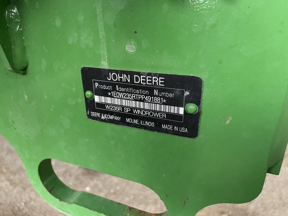 2023 John Deere W235 Windrower