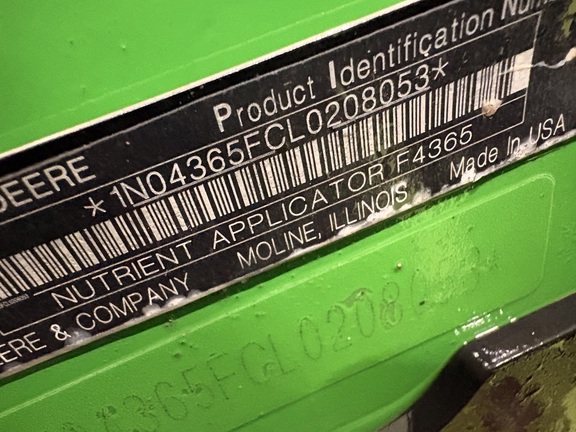 2020 John Deere F4365 Misc