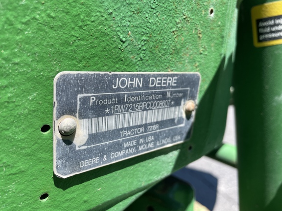 2012 John Deere 7215R Tractor