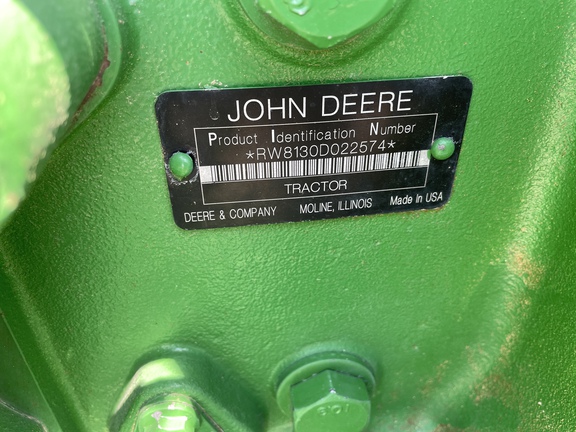 2008 John Deere 8130 Tractor