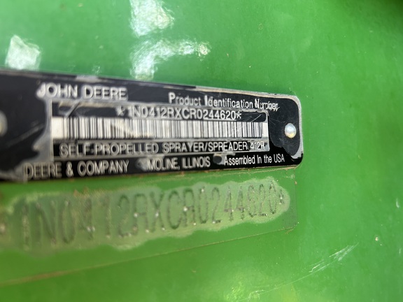 2024 John Deere 412R Sprayer/High Clearance