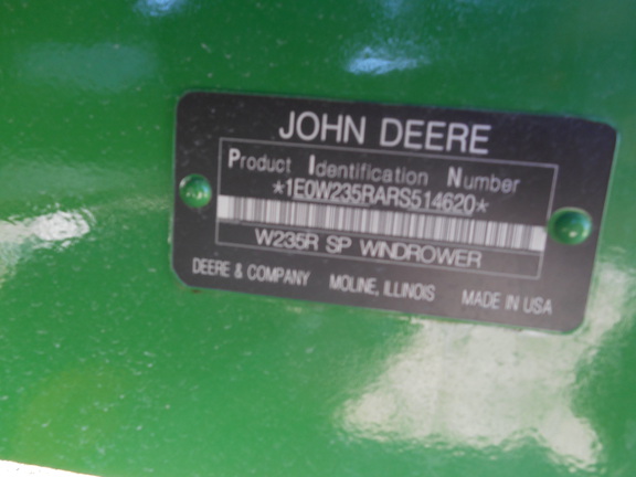 2024 John Deere W235R Windrower